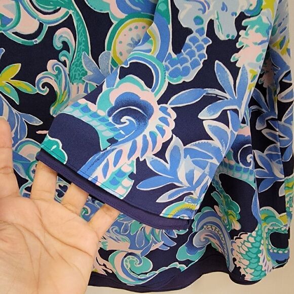 Lilly Pulitzer Florin Sheer Top XS - Picture 6 of 6